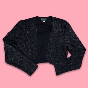 Sparkly Cardigan Bolero